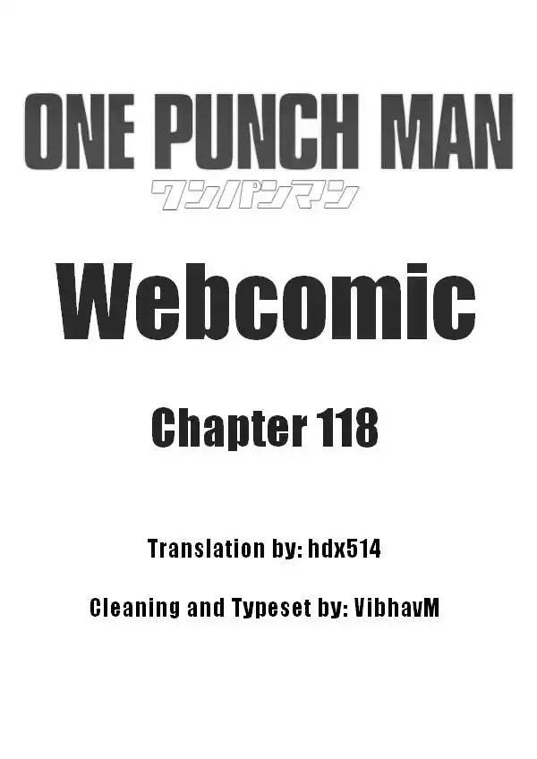 Onepunch-Man (ONE) Chapter 118 1